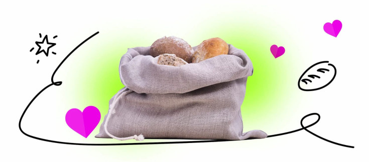 Льняные мешочки для хлеба вместо пакетов Льняные мешочки для хлеба вместо пакетов